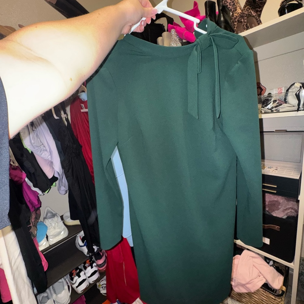 Calvin Klein Dress with Bow Accent